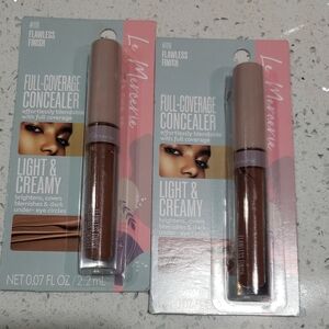 (2) Le Mercerie Flawless FinishFull-Coverage Concealer #118. NIP